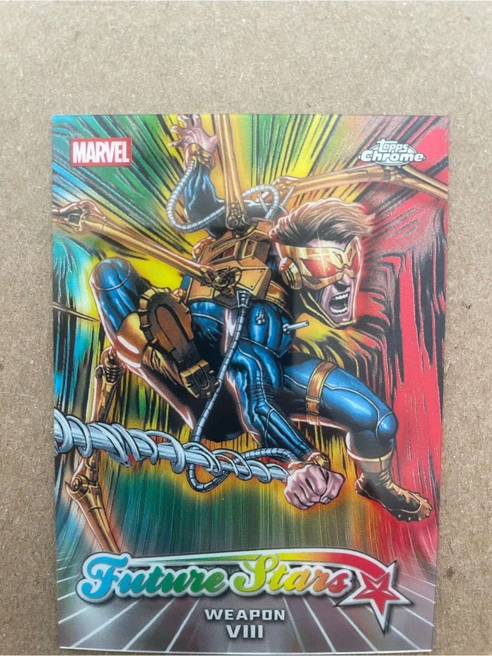 2026 Topps Chrome Marvel Comics Weapon VIII Future Stars Insert #FS-16